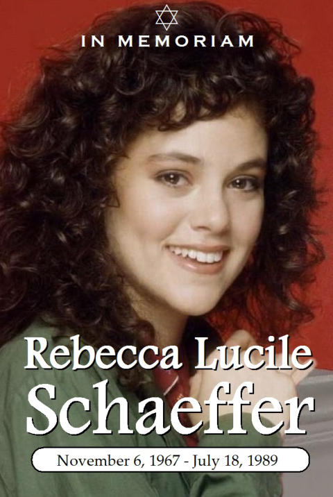 In Memoriam - Rebecca Schaeffer (mobile homepage)